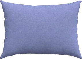 vidaXL Μαξιλάρι Καναπέ 2 pcs Μπλε τζην 70 x 50 cm ύφασμα