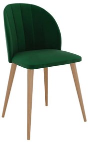 Καρέκλα Racine 104, 83x53x57cm, 5 kg, Ταπισερί, Ξύλινα, Πλαστικοποιημένη μοριοσανίδα, Ξύλο: Οξιά | Epipla1.gr