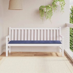 vidaXL αξιλάρι Πάγκου Κήπου Ναυτικό Μπλε 180x50x4 εκ. Ύφασμα Oxford