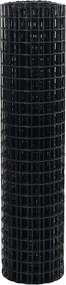 vidaXL Φράχτης Εuro Γκρι 1,4 x 10 m Σίδηρος με επικάλυψη PVC