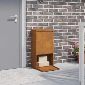 vidaXL Γραμματοκιβώτιο Πακέτων 44x22x82 εκ. Ανθεκτικό Ατσάλι