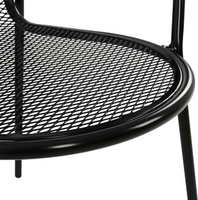 ΠΟΛΥΘΡΟΝΑ ΜΕΤΑΛΛΙΚΗ HM5029.01 VERA ΣΕ ΜΑΥΡΟ ΧΡΩΜΑ 56x62,5x90 cm