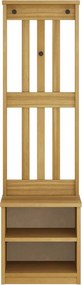 VidaXL Δέντρο χωλ "SANDNES" 45x40x159,5 εκ.Πεύκο μασίφ ξύλο