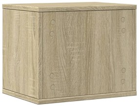 vidaXL Έπιπλο Οργάνωσης Γραφείου Sonoma Δρυς 36x26x29,5εκ Επεξ. Ξύλο