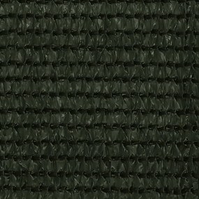 vidaXL Διαχωριστικό Βεράντας Σκούρο Πράσινο 90 x 600 εκ. από HDPE
