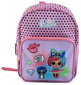 Bagtrotter τσάντα πλάτης &quot;Lol&quot; με 2 θήκες Υ30x24x8εκ.  τμχ.