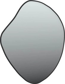 vidaXL Καθρέφτης Τοίχου Μαύρος 60x50 εκ.