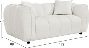 ΣΕΤ ΣΑΛΟΝΙ 3Θ &amp; 2Θ LYKKE HM10812.02 ΕΚΡΟΥ ΥΦΑΣΜΑ