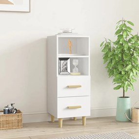 vidaXL Ντουλάπι Λευκό 34,5 x 34 x 90 εκ. από Επεξεργασμένο Ξύλο