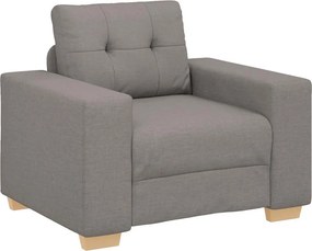 vidaXL Πολυθρόνα-Καναπέ-Μπεζ 100x78x80 εκ. Ύφασμα