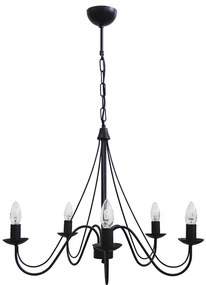Πολυέλαιος Οροφής Heronia S-11 01-0240 Black
