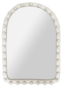 Τοίχο καθρέφτη Home ESPRIT Λευκό Scandi 60 x 3,5 x 85 cm