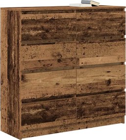 vidaXL Ντουλάπι Παλιό Ξύλο 100x35x99 εκ. από Επεξεργασμένο Ξύλο