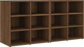 vidaXL Παπουτσοθήκη 2 τεμ. Καφέ Δρυς 52,5 x 30 x 50 εκ.