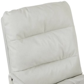 Καρέκλα γραφείου διευθυντη Kreno pakoworld PES γκρι 56x67x89-97εκ