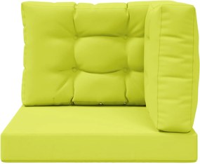 vidaXL Μαξιλάρι Καναπέ Εξωτερικού Χώρου 3 pcs Πράσινο Πολυεστέρας
