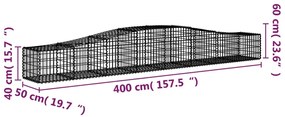 ΣΥΡΜΑΤΟΚΙΒΩΤΙΑ ΤΟΞΩΤΑ 10 ΤΕΜ. 400X50X40/60 ΕΚ. ΓΑΛΒΑΝ. ΑΤΣΑΛΙ 3145925