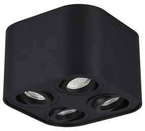 Φωτιστικό Οροφής - Σποτ Cookie 612900432 Black Trio Lighting Metal
