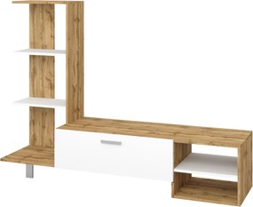 Σύνθετο Σαλονιού DAKAR ρουστίκ/λευκό 161x42x117