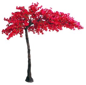 Supergreens Τεχνητό Δέντρο Βουκαμβίλια Κόκκινη 320 εκ. - Fiberglass - 8480-6