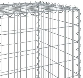 vidaXL Συρματοκιβώτιο με Κάλυμμα 500x50x150εκ. από Γαλβανισμένο Χάλυβα