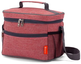 Ισοθερμική Τσάντα Φαγητού 6lt Benzi ΒΖ5682 Red