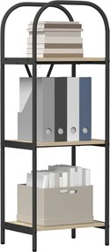 vidaXL Ράφι Βιβλίων Δρύς Sonoma 40 x 30 x 109 εκ Επεξεργασμένο ξύλο