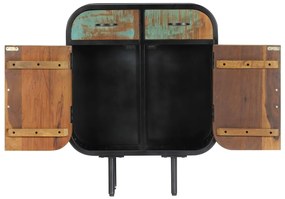 vidaXL Μπουφές Ψηλός 60 x 30 x 75 εκ. από Μασίφ Ανακυκλωμένο Ξύλο