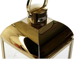 Lanterne DKD Home Decor Χρυσό Ανοξείδωτο ατσάλι 15 x 14 x 36 cm