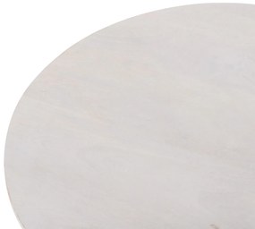 ΤΡΑΠΕΖΙ ΣΑΛΟΝΙΟΥ ΟΒΑΛ HONKY HM9710 ΜΑΣΙΦ ΞΥΛΟ MANGO- ΛΕΥΚΟ 130x60x35Υεκ.
