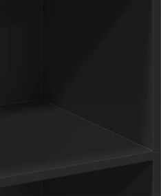 vidaXL Ντουλάπι Μαύρο 70x41x124 εκ. από Επεξεργασμένο Ξύλο