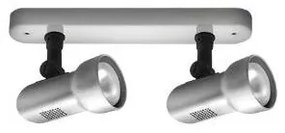 Σποτ Φωτιστικό Οροφής Μπάρα IP20 Mega R50 ΙI ΦOS_ME-17-00701-5-Νίκελ Ματ 17-00701-5