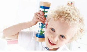 Early Melodies Ξύλινο Beaded Raindrops Blue Hape