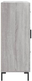 vidaXL Ντουλάπι Γκρι Sonoma 69,5 x 34 x 90 εκ. από Επεξεργασμένο Ξύλο