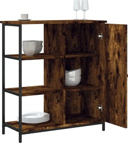 vidaXL Ντουλάπι Καπνιστή Δρυς 70 x 30 x 80 εκ. από Επεξεργ. Ξύλο