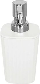 Θήκες κρεμοσάπουνου Dispenser πλαστικές - Σετ 5pcs - White - 21529