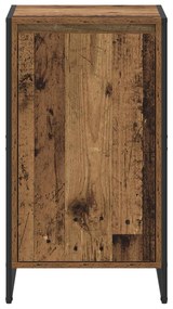 vidaXL Πλαϊνό γραφείο Παλιό Ξύλο 43 x 36 x 75,5 εκ. Επεξεργασμένο ξύλο