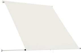 vidaXL Τέντα Συρόμενη Κρεμ 100 x 150 εκ.