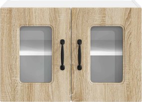 vidaXL Πάνελ πλυντηρίου πιάτων Kalmar 2 pcs Δρύς Sonoma