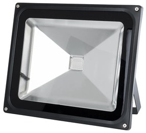 GloboStar® 75602 Επαγγελματικός Προβολέας LED 50W 3250lm 120° AC 220-240V Αδιάβροχος IP65 με Ασύρματο Χειριστήριο IR - RGB - Μ28.5 x Π23.5 x Υ10cm - 3 Χρόνια Εγγύηση