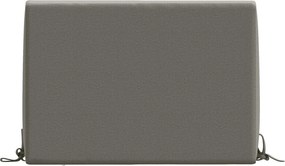 vidaXL Μαξιλάρι πλάτης SOEST 100% Πολυεστέρας Γκρι 60 x 20 x 40 cm
