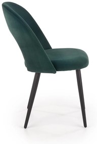 K384 chair, color: dark green DIOMMI V-CH-K/384-KR-C.ZIELONY