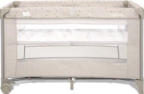 BABY COT CARINA 2 LAYERS BEIGE STARS