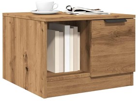 vidaXL Τραπεζάκι Σαλονιού τεχνίτης Δρυς 50x50x36 εκ Επεξεργασμένο Ξύλο