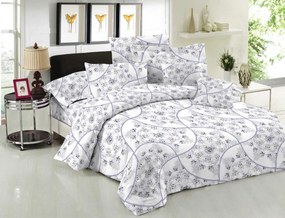Σετ Σεντόνια Polycotton Μονά Με Λάστιχο 100x200+20εκ. Rosella Royal Blue Komvos Home 7001648-53F