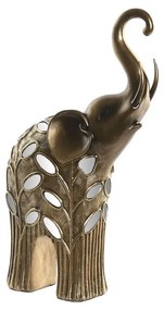 Διακοσμητική Φιγούρα Home ESPRIT Αργυρό Ελέφαντας 22,5 X 10,5 X 37,5 CM