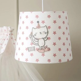 Φωτιστικό Oροφής Παιδικό VIP 30x26cm Ε27 max 60W Pink Funna Baby Cotton