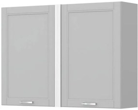 Διακοσμητική φάσα κρεμαστού ντουλαπιού Tahoma ST-V9-Λευκό ματ