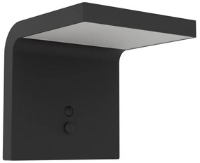 Φωτιστικό Ηλιακό Eglo 901082 SPIANTE Μαύρο Ματ (Black Mat) 4000K