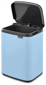 Κάδος Brabantia Bo Small 1006626, 4 L, Ομαλό και αθόρυβο άνοιγμα, Αντιολισθητική βάση, Μπλε ανοιχτόχρωμο